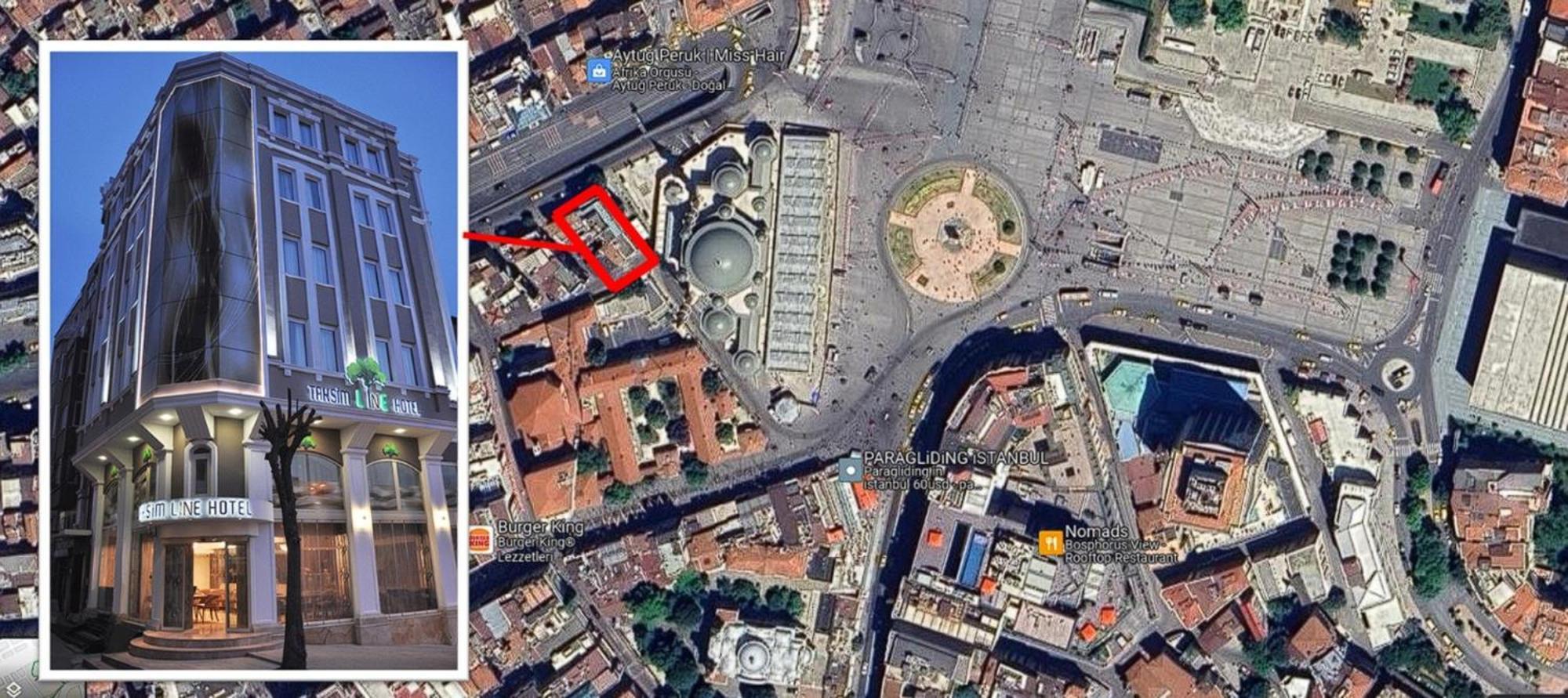 Taksim Line Hotel Istanbul Ngoại thất bức ảnh